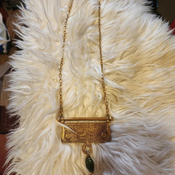 Accessory Craft NYC jade bead necklace‎ - Picture 2 of 8